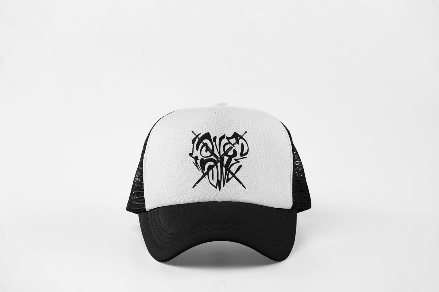 Loved X None Logo Trucker Hat